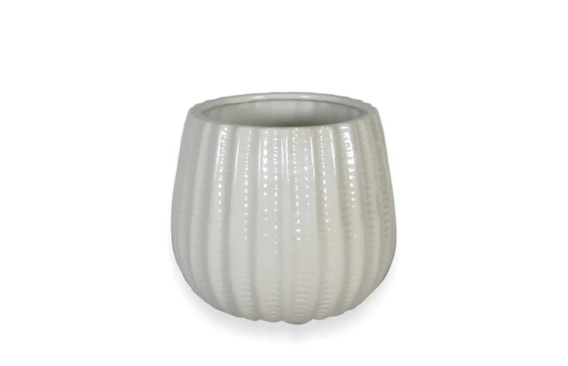 5" Ceramic Pearl White