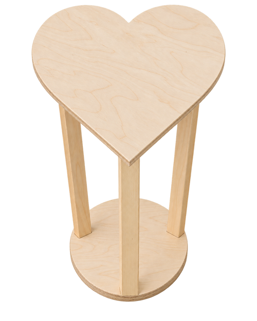 50 Count Wooden Vase Sanded Plywood