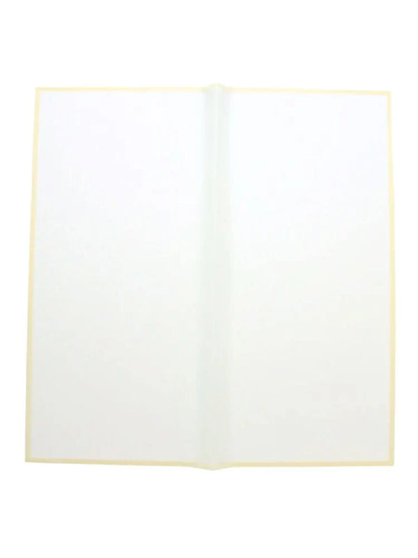White Gold Flower Wrapping Paper