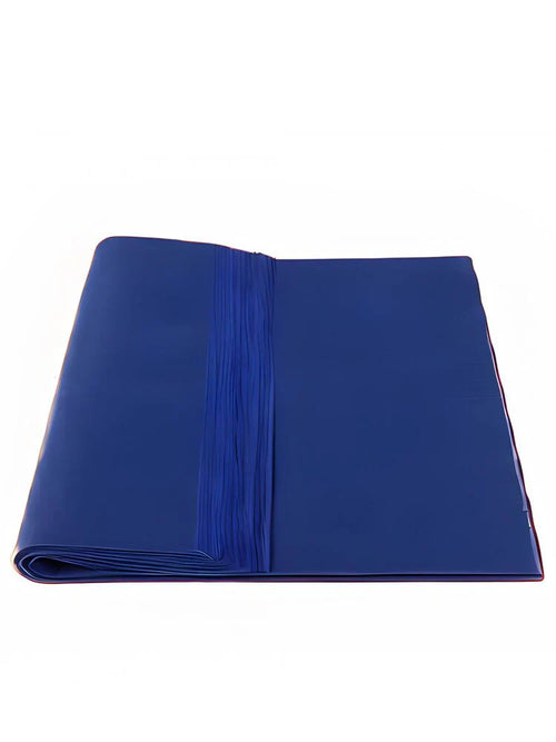 Papel de regalo de flores azul oscuro