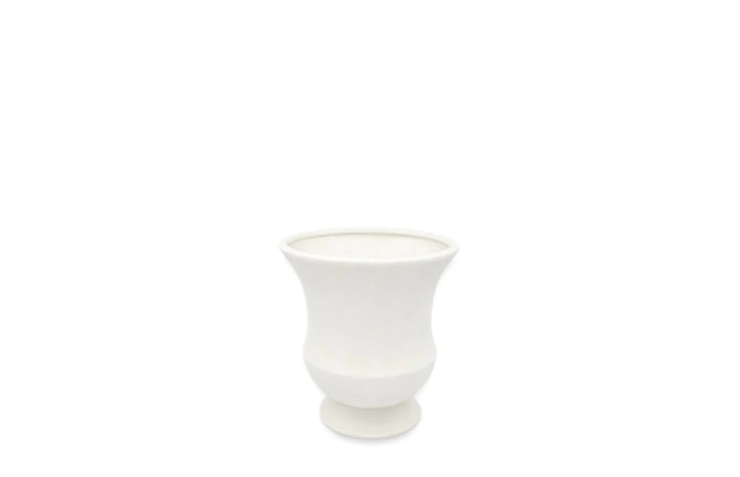 4" White Ceramic Urn