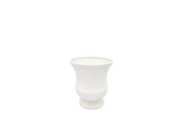 4" White Ceramic Urn