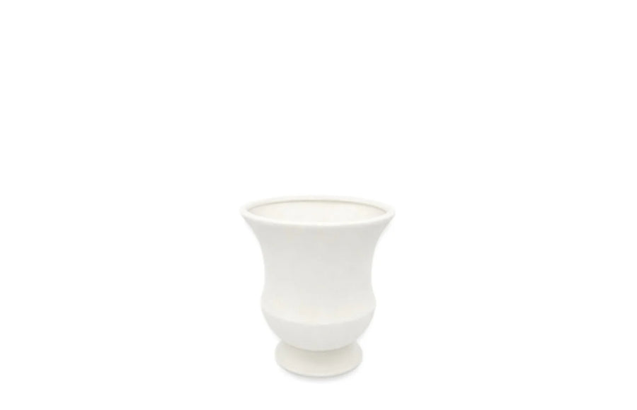4" White Ceramic Urn