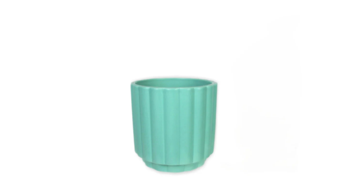 Flutted Matte Green 4x4