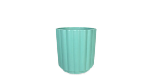 Matte Green Flutted 5x5x6