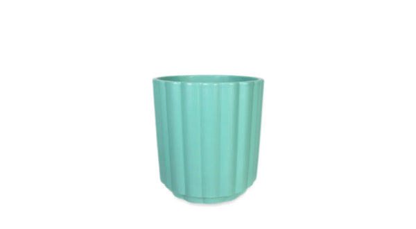 Matte Green Flutted 5x5x6