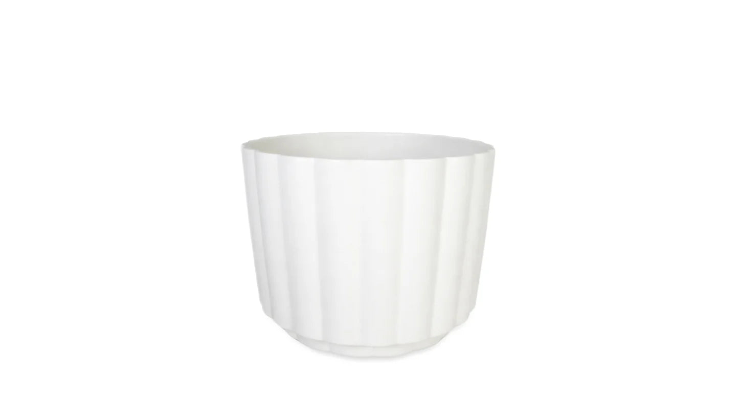 Flutted Ceramic 7x5x5