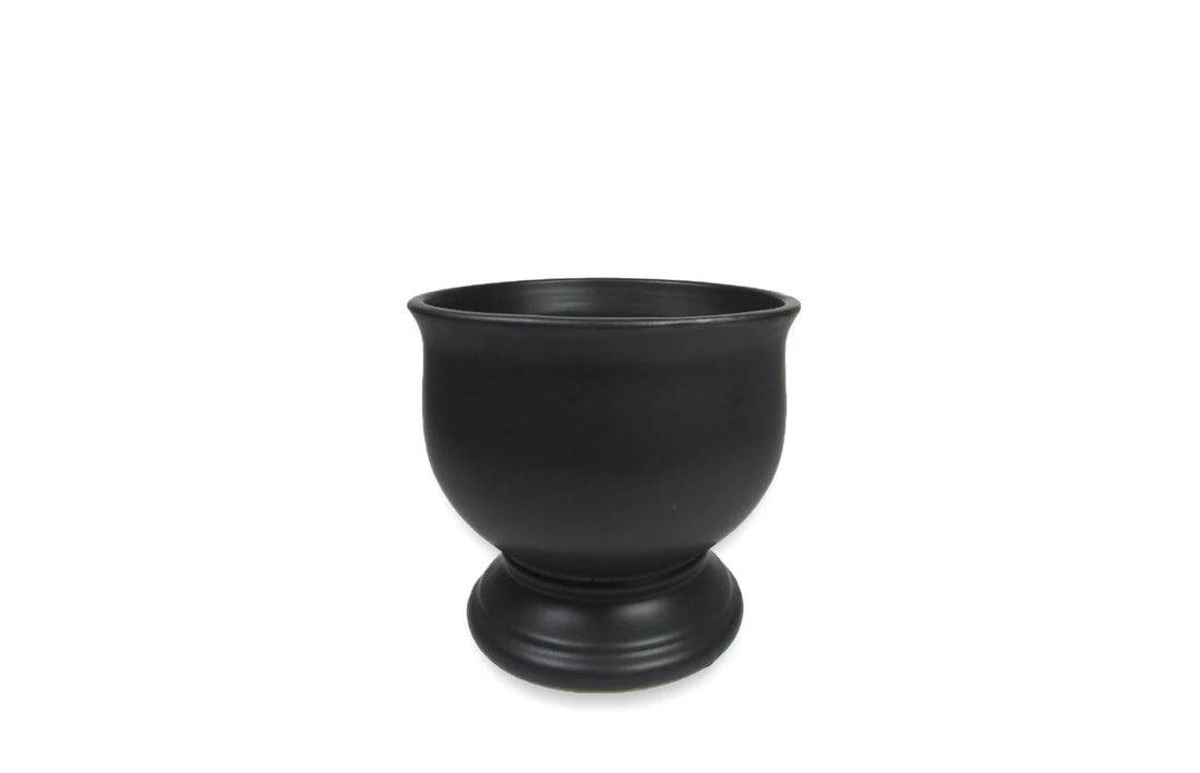 Black 5" Ceramic Urn