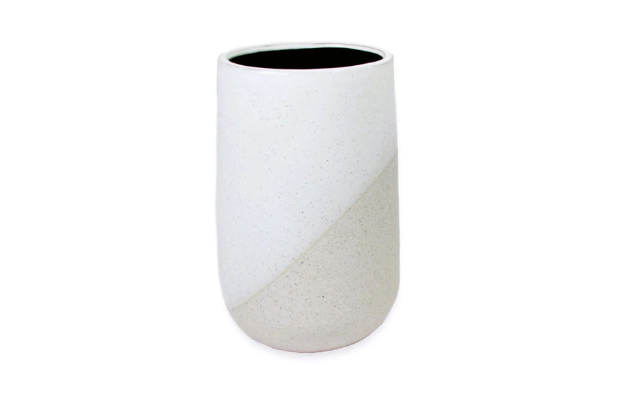 Two Tone 5x8 Drop In Vase