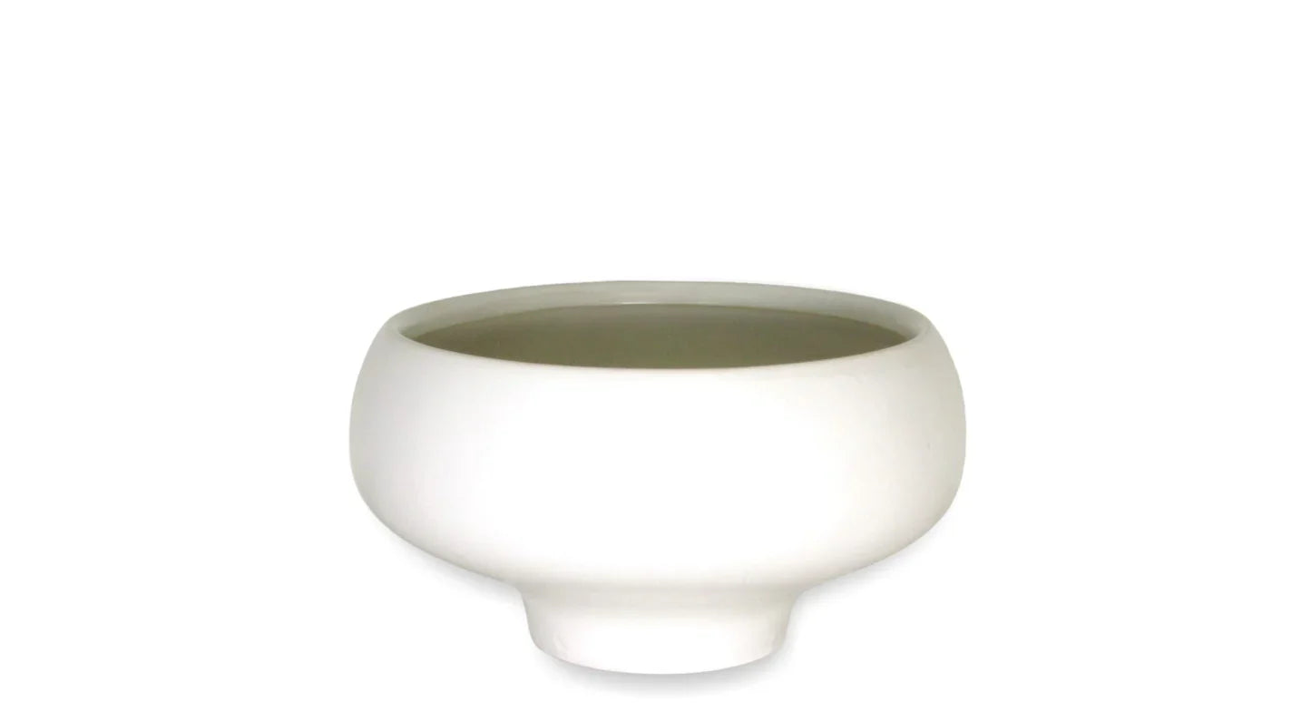 Matte White 6" Ceramic Bowl