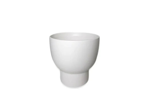 6" White Pedestal Plabter