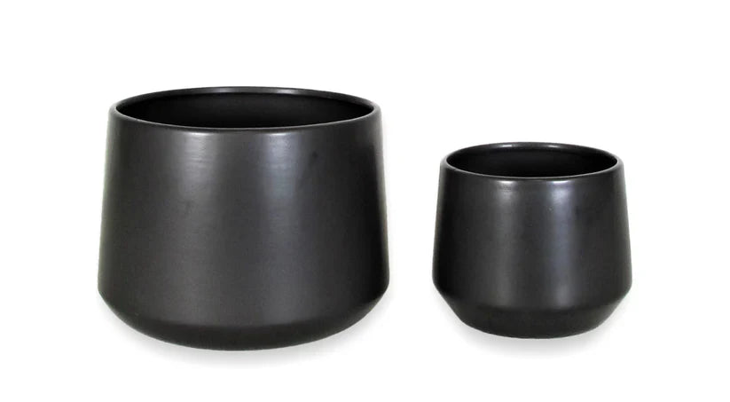 Set of 2 Ceramic Planters