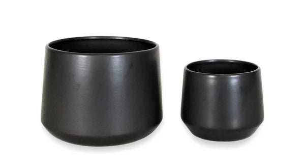 Set of 2 Ceramic Planters