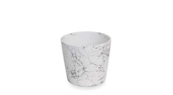 Ceramic White Web Pot