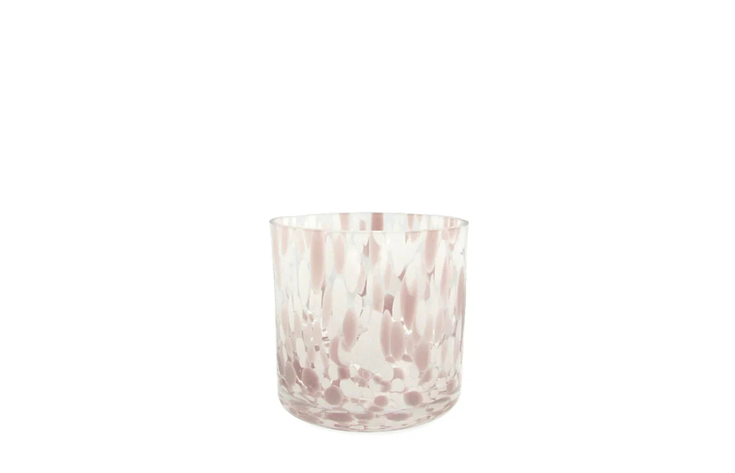 Pink Spotted Vase