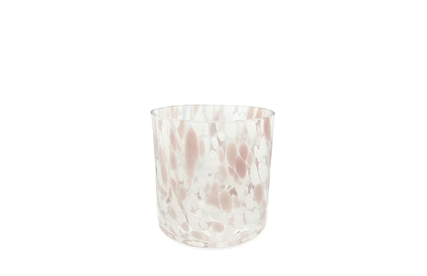 Spotted Pink Vase 6x6