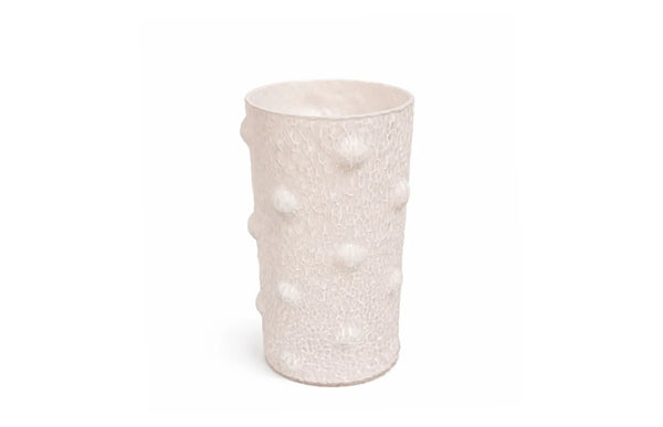Pink Cylinder Vase 4x8
