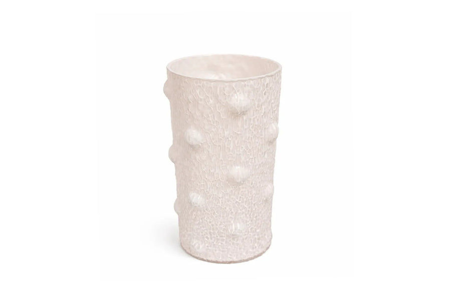 Pink Cylinder Vase 4x8