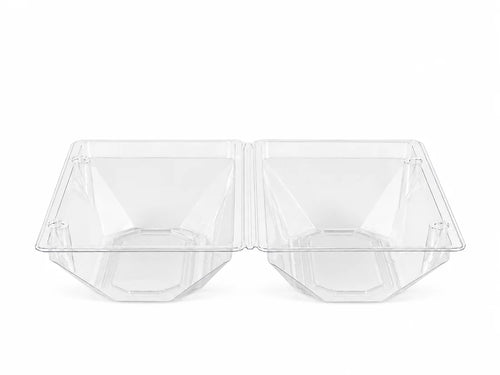 Plastic bouquet box 9"