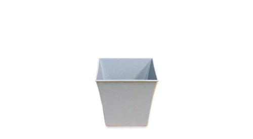Maceta cuadrada gris oro de 6x6x6