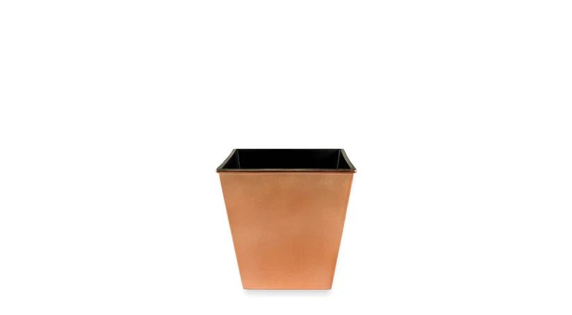 Rose Gold Square Pot 6x6x6