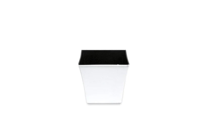 White Square Pot