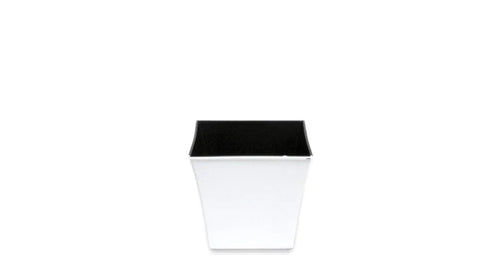 White Square Pot