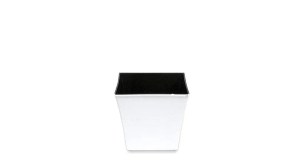 White Square Pot
