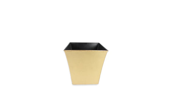 Gold Square Pot\ 6x6x6
