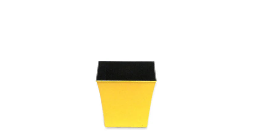 Maceta Cuadrada Amarilla 6x6x6