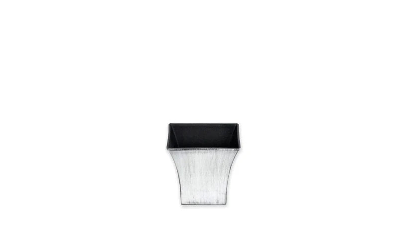 Black And White Square Pot