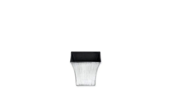 Black And White Square Pot