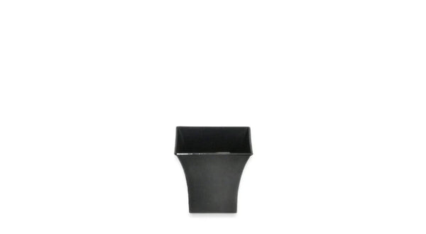 Black Square Pot