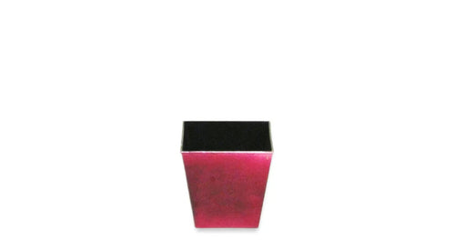 Maceta cuadrada rosa oscuro 5x5x5