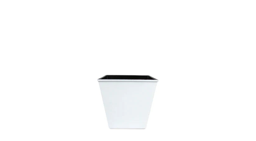 White Square Pot 5x5x5