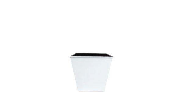 White Square Pot 5x5x5