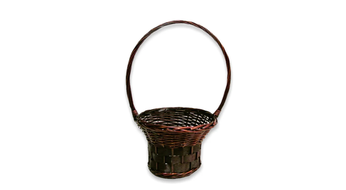 Stained 10x10 Flower Girl Basket