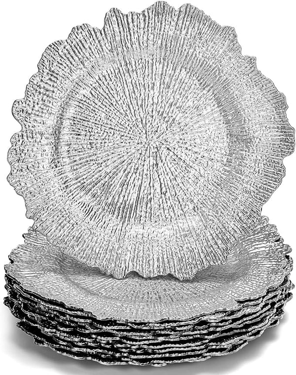 Glass Reef Charger Plate 13"