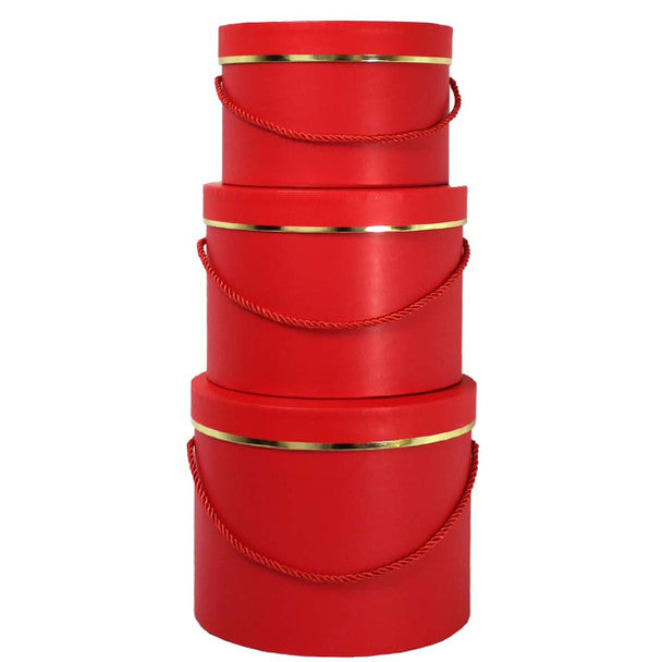 Red Hat Box Set of 3