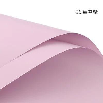 Papel coreano de un solo color